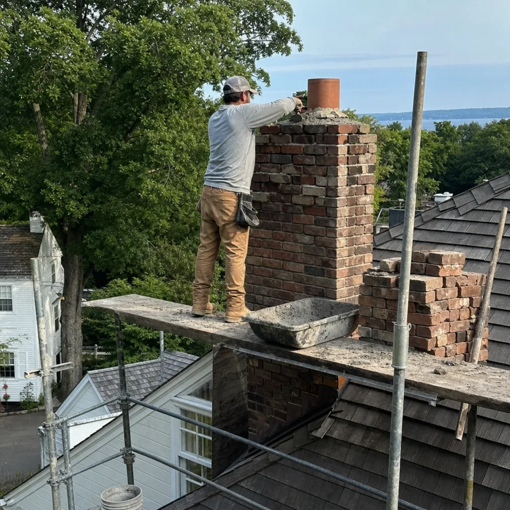 Chimney Liner & Rebuild in Byram