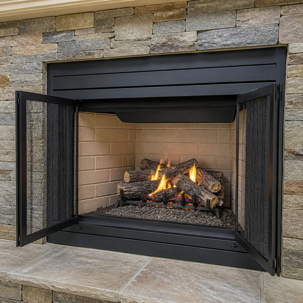 Gas fireplace service